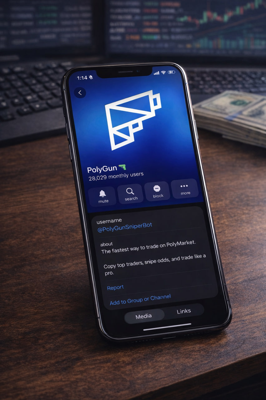PolyGun Telegram bot interface